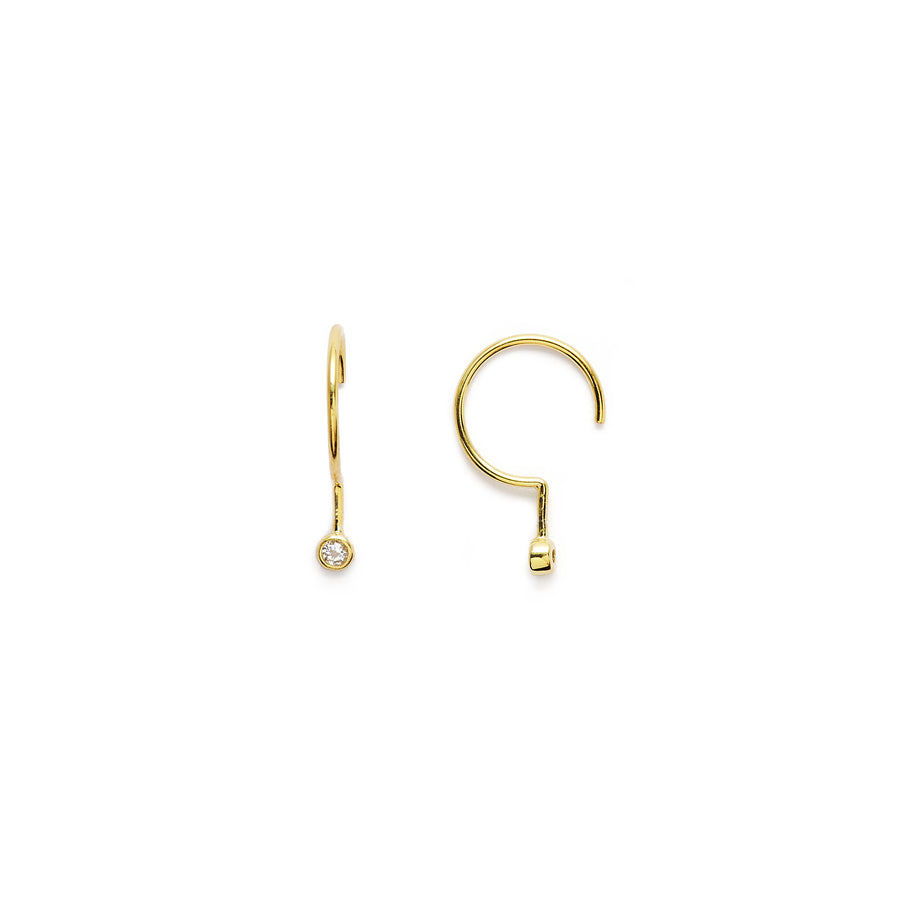 Pierre earrings (gold or silver) – Stella and Bow